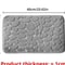 Memory Foam Mat, Embossed Velvet Carpet, Bathroom Living Room Non-Slip, Cobblestone Floor, Home Decor