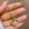 Necklaces For Women, Trendy Heart, Girls Love Gold Color, Birthday Party Jewelry