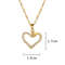 Necklaces For Women, Trendy Heart, Girls Love Gold Color, Birthday Party Jewelry