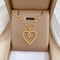 Necklaces For Women, Trendy Heart, Girls Love Gold Color, Birthday Party Jewelry