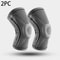 Meniscus Silicone Compression Knee Pads Strap Sport Knee Braces Basketball Patella Medial Support R 7