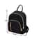 Fashion Oxford Mini Backpack Womens Multi Function Daypack Cute Travel Purse Black Shoulder Bag For 4