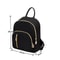 Fashion Oxford Mini Backpack Womens Multi Function Daypack Cute Travel Purse Black Shoulder Bag For 4