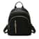 Fashion Oxford Mini Backpack Womens Multi Function Daypack Cute Travel Purse Black Shoulder Bag For 5