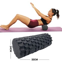yoga massage roller epp pilates, fitness foam roller, body muscle massage, therapy exercises gym and home work
