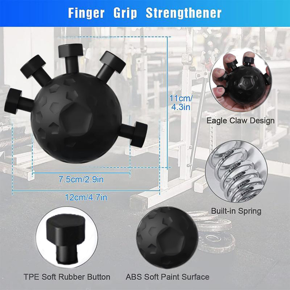 Rock Climbing Finger Exerciser, , Five-Finger Power Device, Hand Clamp Exerciser, Strengthening Finger Exerciser