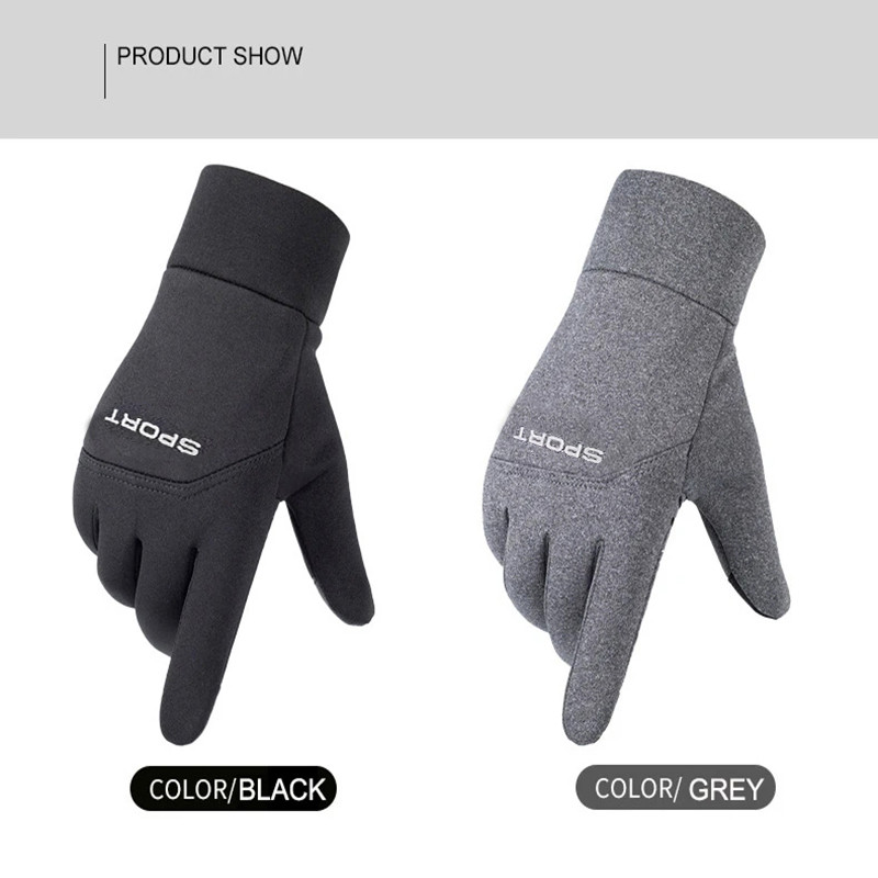 Warm Winter Gloves, High Quality Plush Gloves, Outdoor Sports Gloves for Men and Women, Windproof Cold Bicycle Gloves