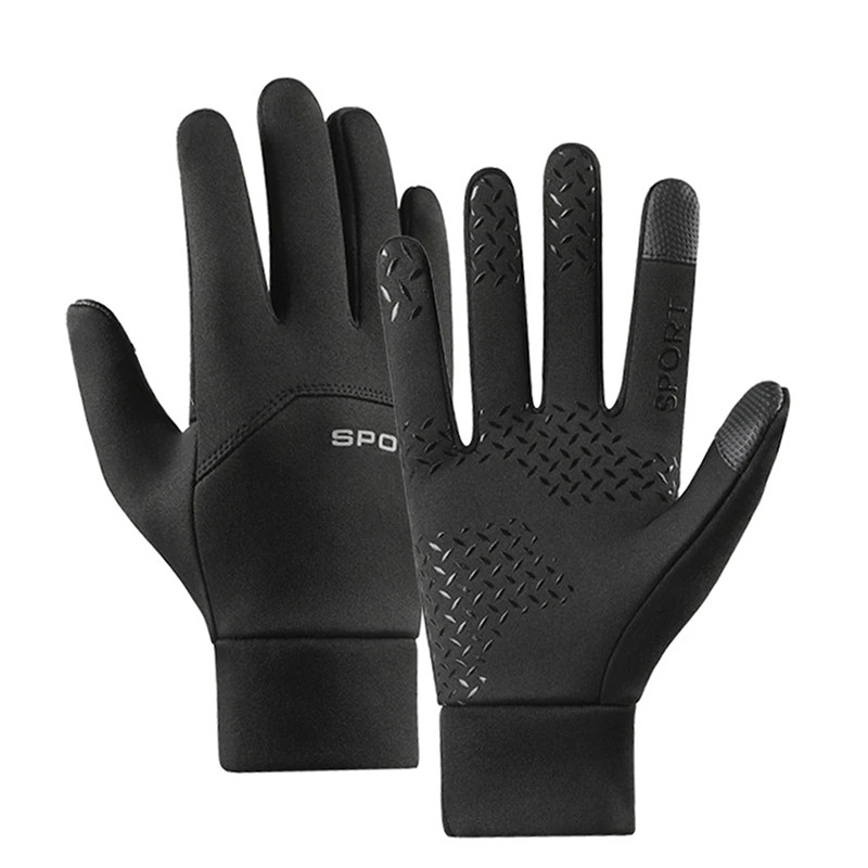 Warm Winter Gloves, High Quality Plush Gloves, Outdoor Sports Gloves for Men and Women, Windproof Cold Bicycle Gloves