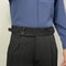 Adjustable Elastic Non-Slip Shirt Stays, Men's Knit Fabric, Polyester Belts for Formal Shirts, Perfect for Weddings
