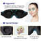 Eye Mask, Comfortable, Light Blocking, Adjustable, No Pressure on Eyes, For Men and Women, Black
