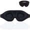 Eye Mask, Comfortable, Light Blocking, Adjustable, No Pressure on Eyes, For Men and Women, Black