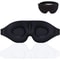 Eye Mask, Comfortable, Light Blocking, Adjustable, No Pressure on Eyes, For Men and Women, Black
