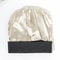 Winter Silk Lining Beanie Unisex Anti Static Hat Slouchy Warm Cuffed Skullies Satin Lined 2Layer Ha