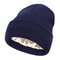 Winter Silk Lining Beanie Unisex Anti Static Hat Slouchy Warm Cuffed Skullies Satin Lined 2Layer Ha