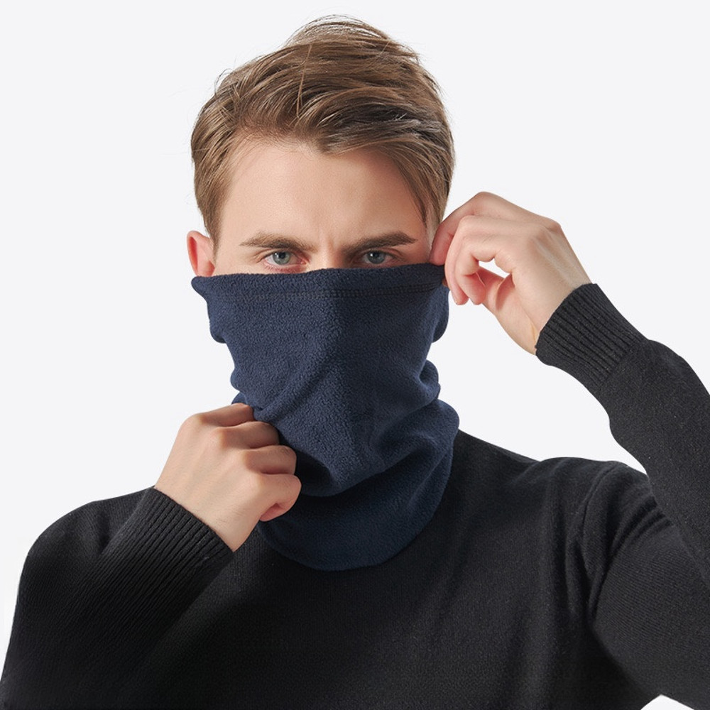 Warm Autumn and Winter Neck Cover, Multi Functional Skiing Mask, Fleece Cycling Sports Neck