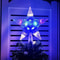 LED Glowing Star Lamp 15cm Christmas Tree Top Star Light Home Tree Decoration Navidad Noel Party Su 1