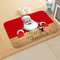 Outdoor Carpet Merry Christmas Santa Claus Door Mat Navidad Ornament Decorations For Home New Year 3