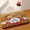 Outdoor Carpet Merry Christmas Santa Claus Door Mat Navidad Ornament Decorations For Home New Year 4