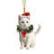 Pendant Christmas Cat Ornaments, Christmas Car Home Decoration, Acrylic Cat Decorations for Christmas Garlands