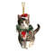 Pendant Christmas Cat Ornaments, Christmas Car Home Decoration, Acrylic Cat Decorations for Christmas Garlands