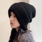 Fashion Winter Warm Hats for Women Casual Stacking Knitted Bonnet Caps Men Hats Solid Color Hip Hop Unisex Female Beanies