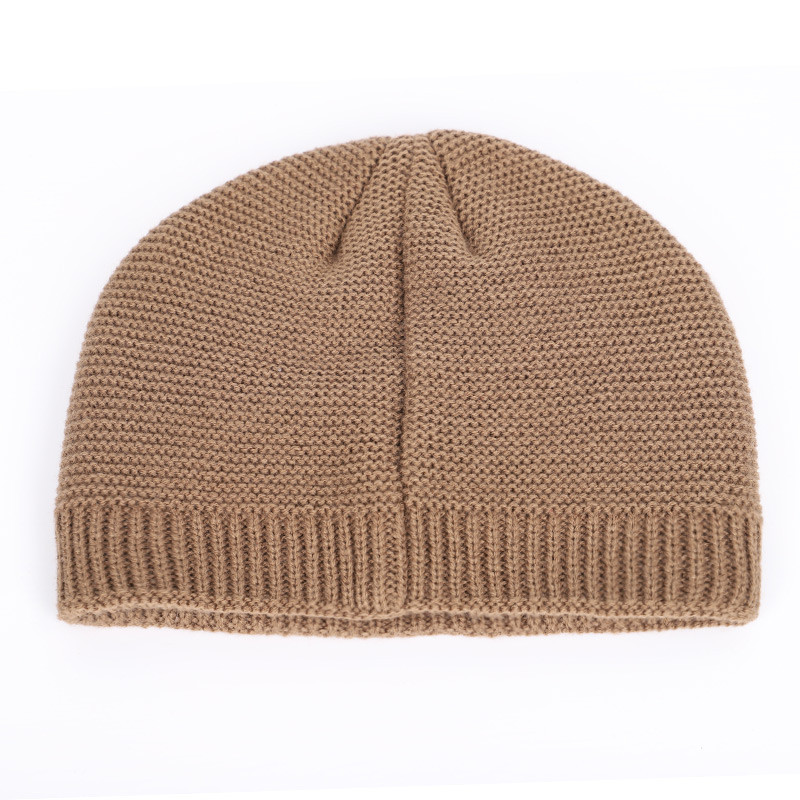 Winter Ski Male Bone New Winter Knit Hats Mens Womens Outdoor Warm Plus Velvet Loose Caps Thickenin 4