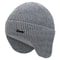 Men Winter Hat New, Soft Beanie Hat for Male, Fleece Warm Earflap Cap, Outdoor Thicken Ski Sports Knitted Hat