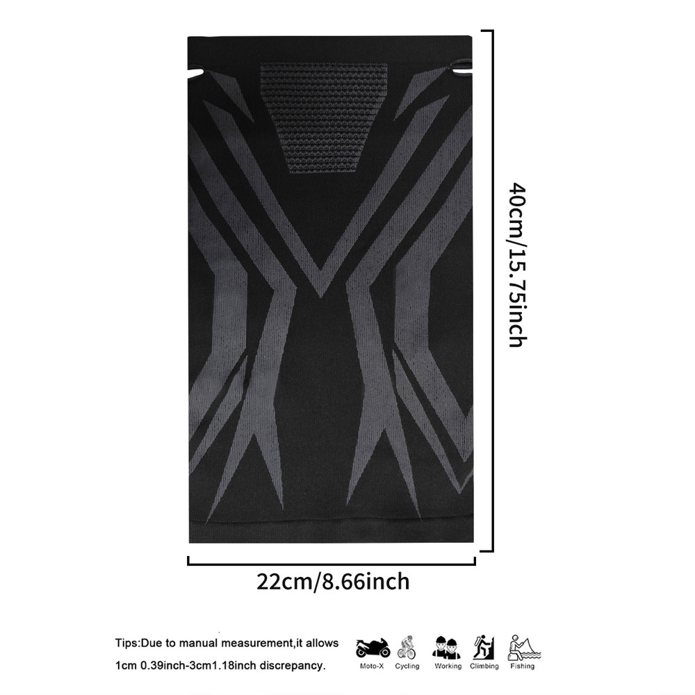 Balaclava Ear-Loops Anti-shedding, Winter Neck Warmer Gaiter, Windproof Face Mask for Ski Snowboard