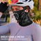 Balaclava Ear-Loops Anti-shedding, Winter Neck Warmer Gaiter, Windproof Face Mask for Ski Snowboard