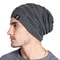 High Quality Long Size Knitted Cap, New Letter Label Winter Hat, Casual Solid Bonnet Beanies for Men and Women