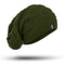 High Quality Long Size Knitted Cap, New Letter Label Winter Hat, Casual Solid Bonnet Beanies for Men and Women