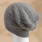 Long Size Knitted Cap New Unisex Winter Hat Solid Bonnet Cap For Men And Women Casual Beanies 2