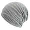 Casual Street Autumn Daily Beanies, Hot Sale Long Size Winter Hat, For Men & Women Solid Bonnet Cap