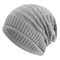 Casual Street Autumn Daily Beanies, Hot Sale Long Size Winter Hat, For Men & Women Solid Bonnet Cap