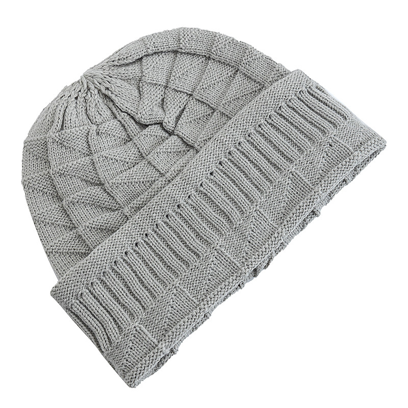 Casual Street Autumn Daily Beanies, Hot Sale Long Size Winter Hat, For Men & Women Solid Bonnet Cap