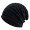 Casual Street Autumn Daily Beanies, Hot Sale Long Size Winter Hat, For Men & Women Solid Bonnet Cap