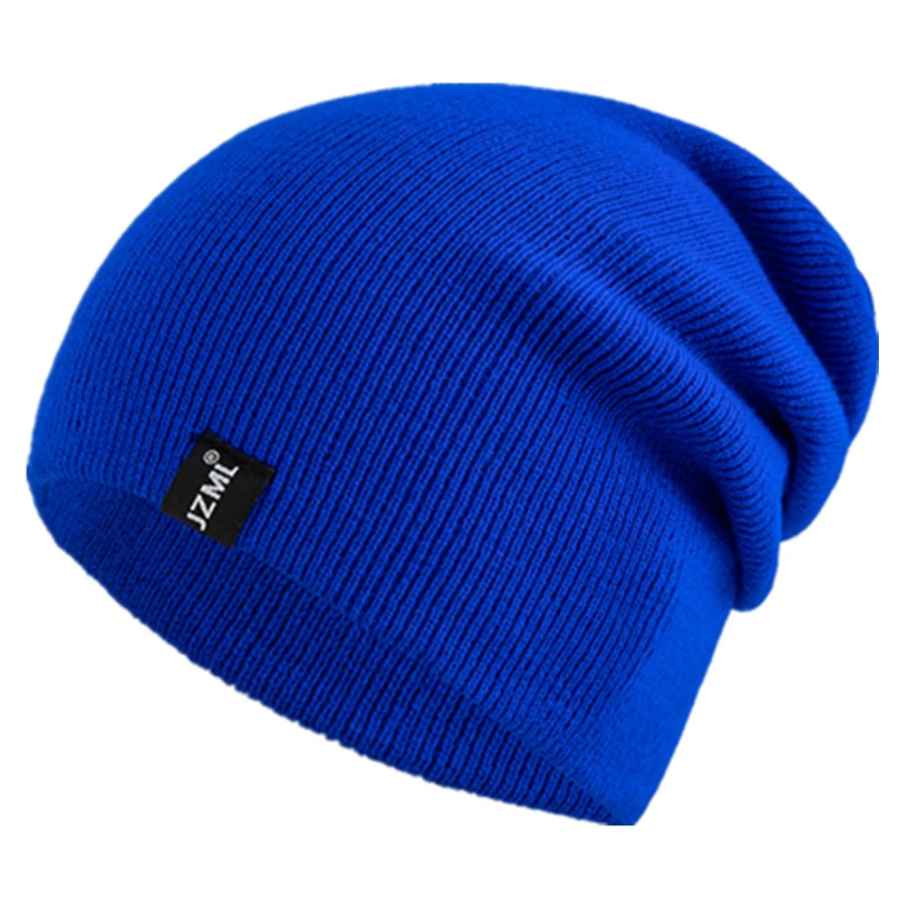 Unisex Letter Label Decor Beanie, Winter Knitted Hat, Casual Multiple Colored, Daily Life And Outdoor Beanie Cap