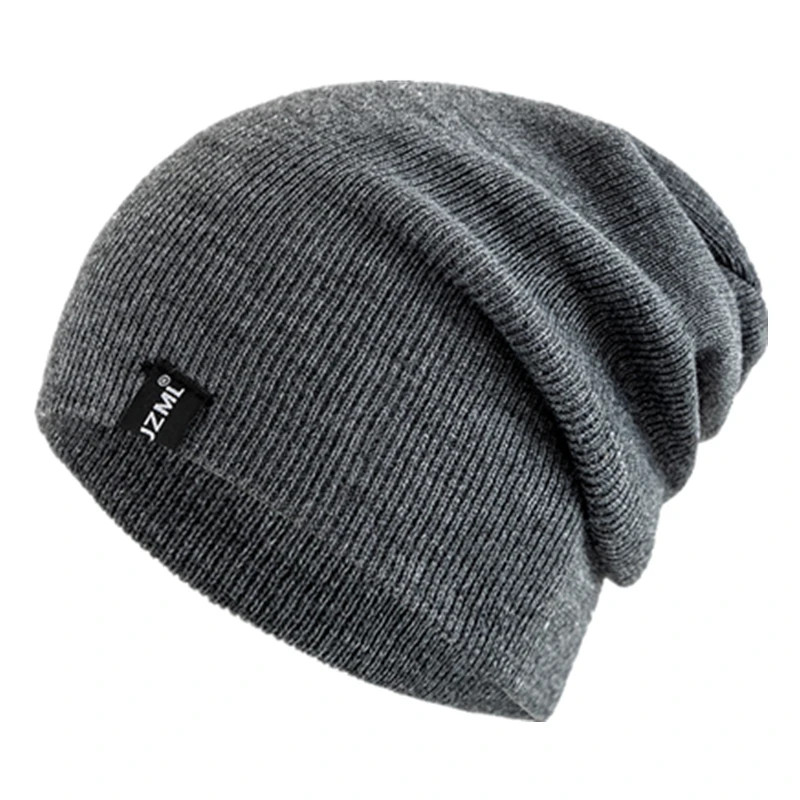 Unisex Letter Label Decor Beanie, Winter Knitted Hat, Casual Multiple Colored, Daily Life And Outdoor Beanie Cap