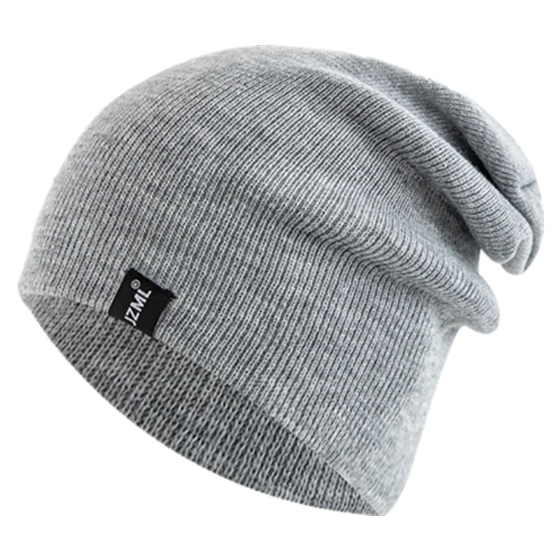 Unisex Letter Label Decor Beanie, Winter Knitted Hat, Casual Multiple Colored, Daily Life And Outdoor Beanie Cap