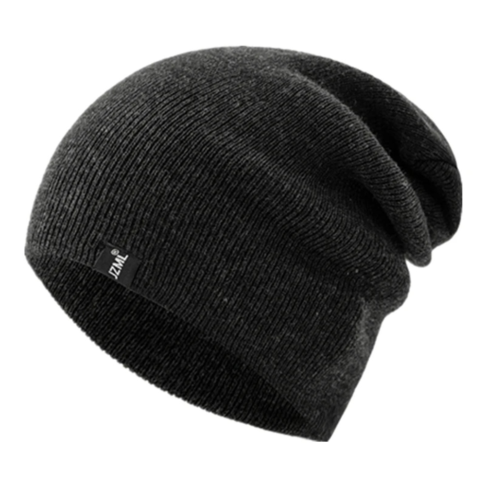 Unisex Letter Label Decor Beanie, Winter Knitted Hat, Casual Multiple Colored, Daily Life And Outdoor Beanie Cap