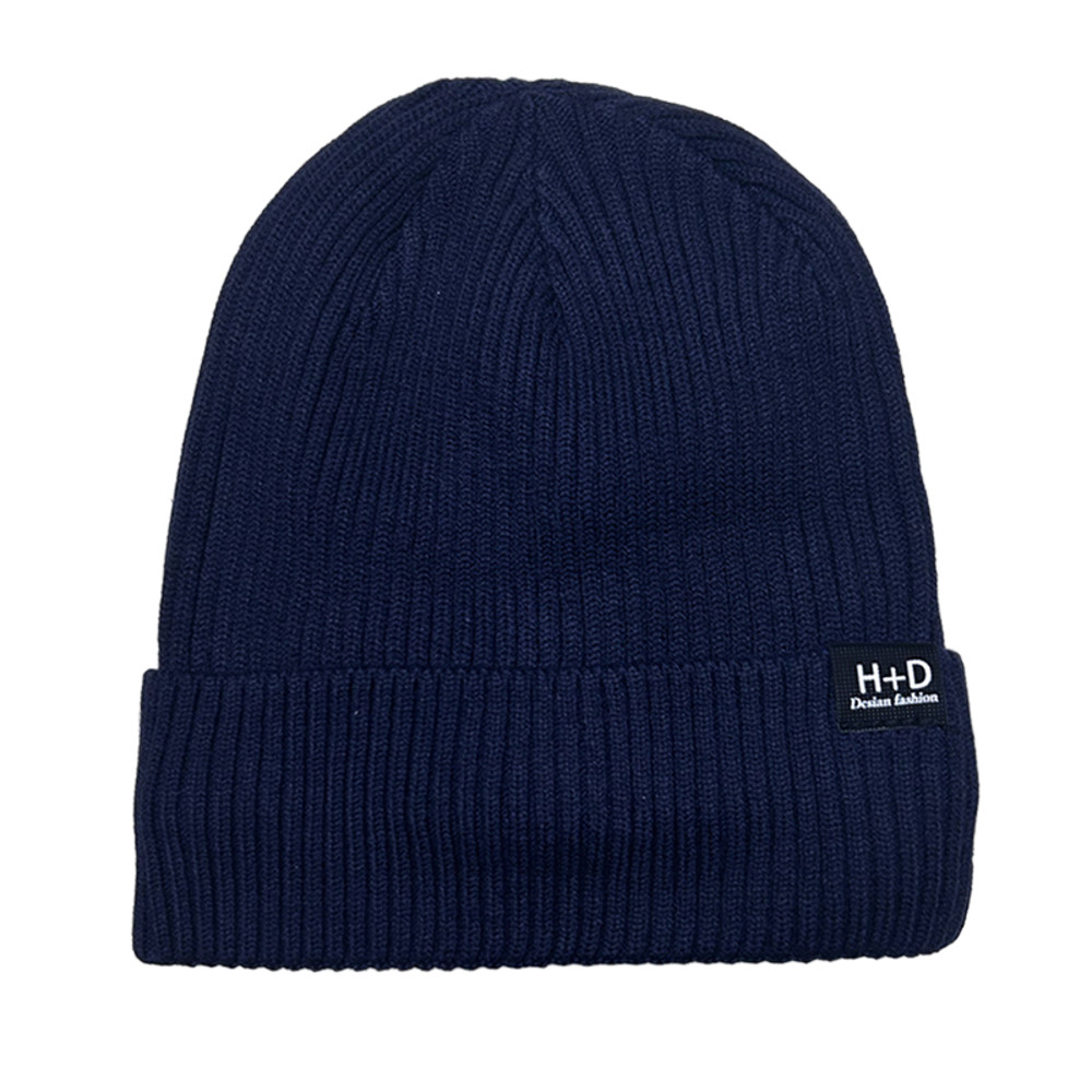 Winter Warm Striped Pattern Beanie Mens Thermal Knit Hat Fleece Lined Outdoor Sports Ski Cap 1