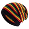Winter Hats Keep Warm Beanie New Women Slouchy Casual Knitted Cap Striped Design 6