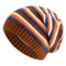 Winter Hats Keep Warm Beanie New Women Slouchy Casual Knitted Cap Striped Design 8
