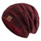 Fashion Female Winter Hats Hot Sale Slouchy Beanie Multicolor Mixing Design Knitted Warm Cap 16