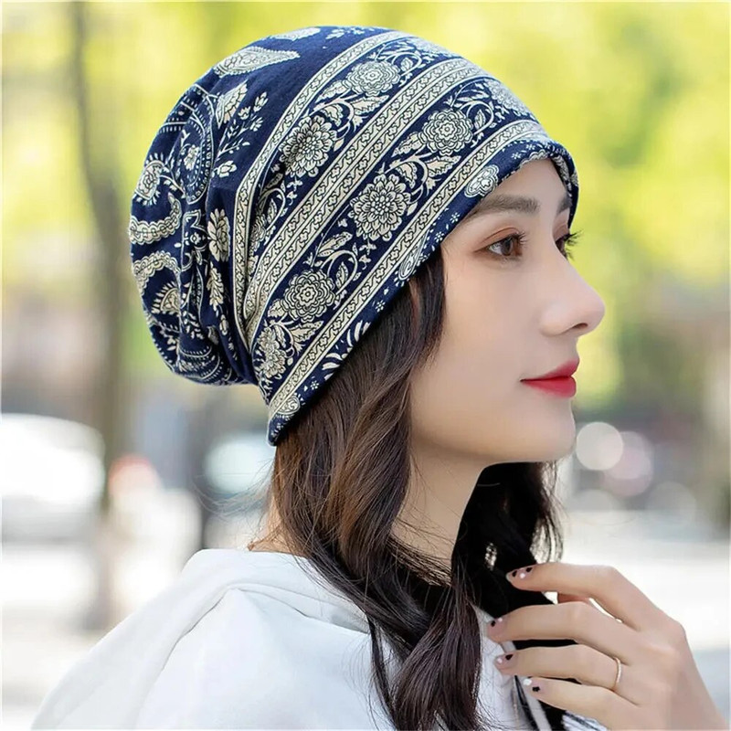 Caps Spring Women Beanie High Quality Women Beanies Hat For Women Caps Bonnet 2 Way To Wear Festiva 2