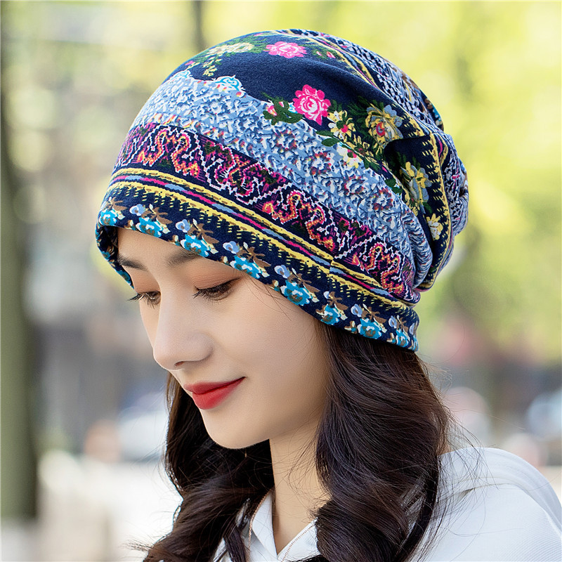 Caps Spring Women Beanie High Quality Women Beanies Hat For Women Caps Bonnet 2 Way To Wear Festiva 5
