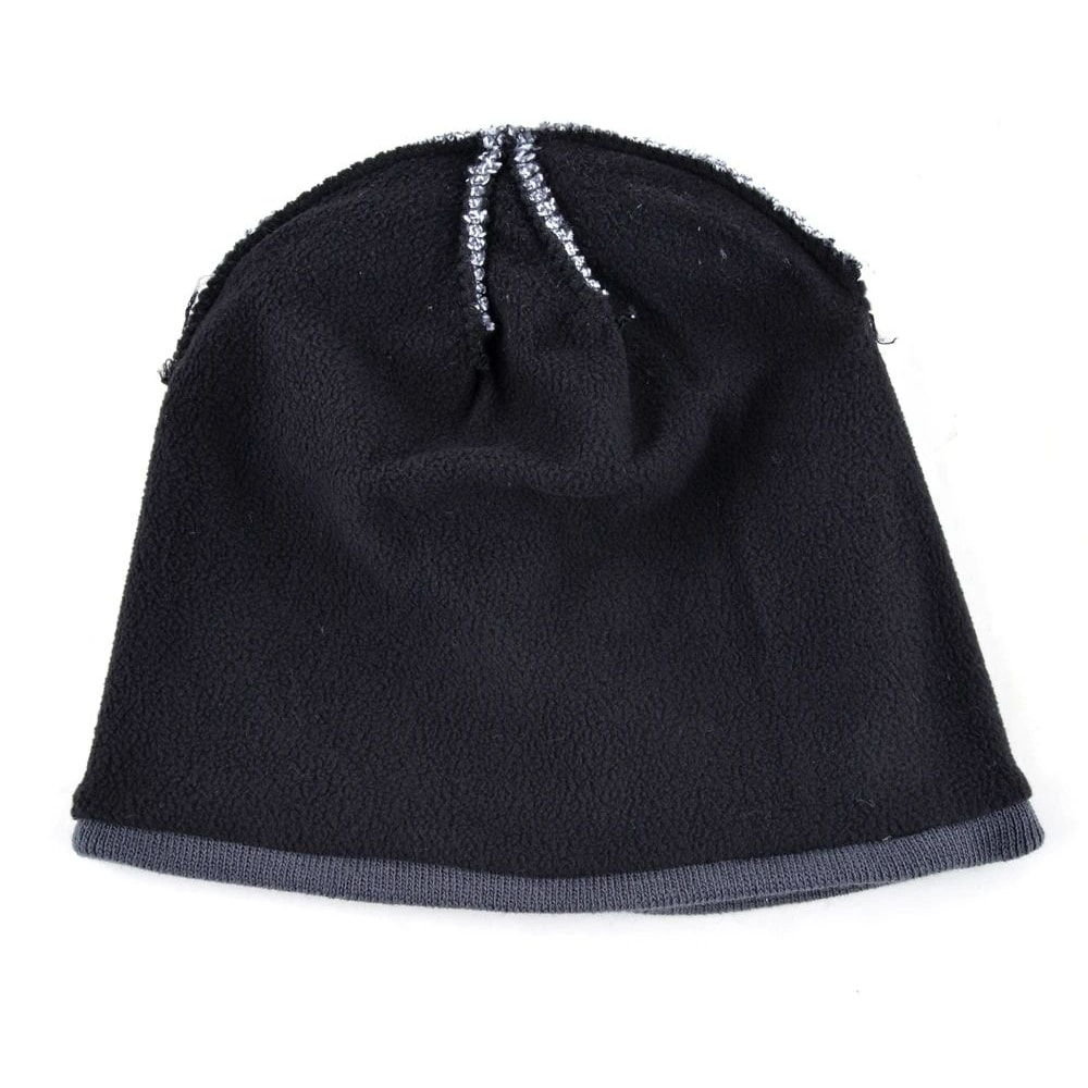 Knitted Wool Hat Mens Skullies Hat Winter Beanie Bonnet Thicker Stripe Skis Sports Beanies Plus Vel 3