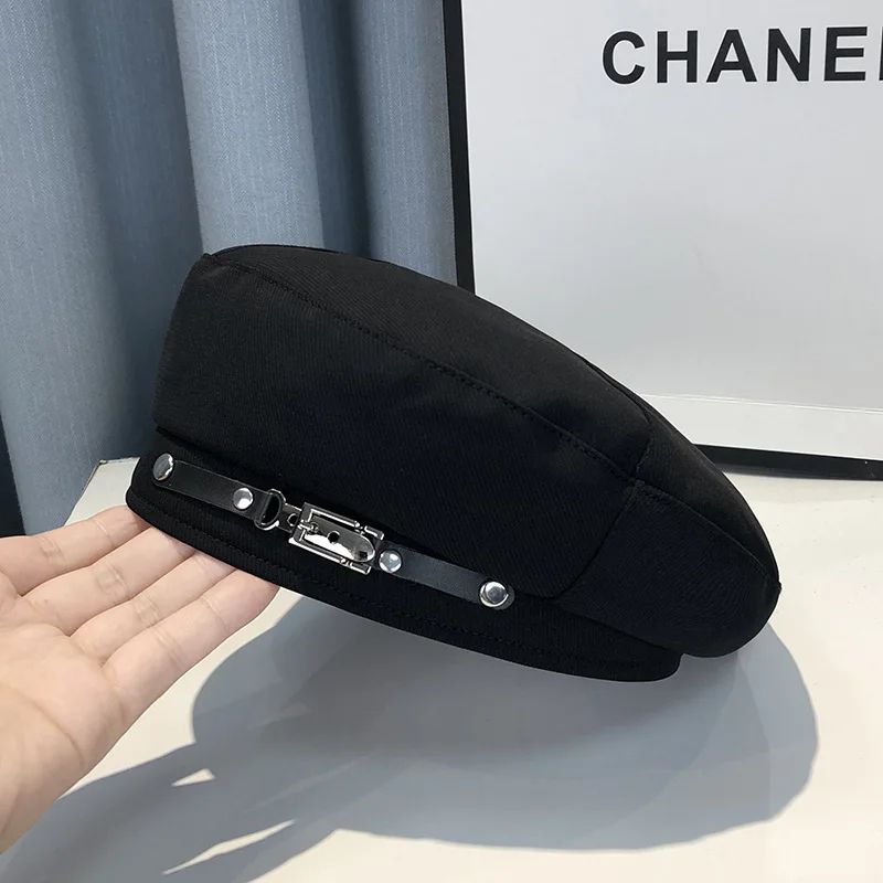 VintageInspired Women Beret Chic Lightweight Cotton Adjustable Drawstring Closure Ideal For Fall Wi 3