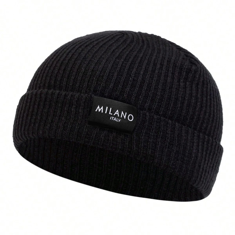 Winter Warm Hat Unisex Letter Beanie Hip Hop Cap Beanie Hat Caps For Men Women 1