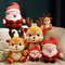 Lovely Santa Claus Elk Plush Doll 22CM Stuffed Animal Toy Soft Christmas Decoration Perfect Gift Fo 5